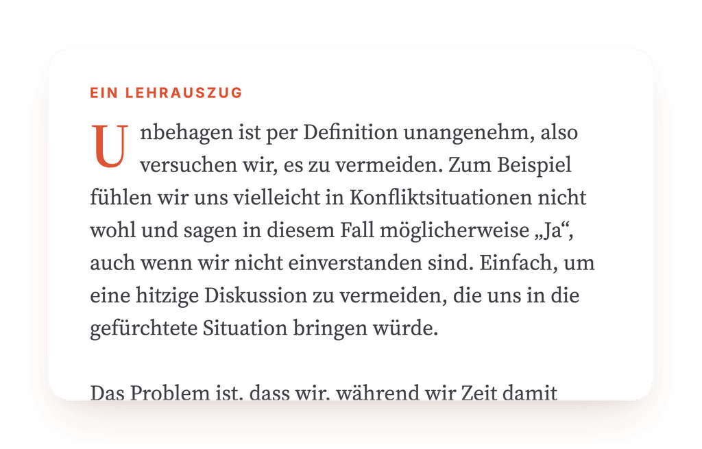 Vorschau, ein Auszug aus einem Schritt des Programms