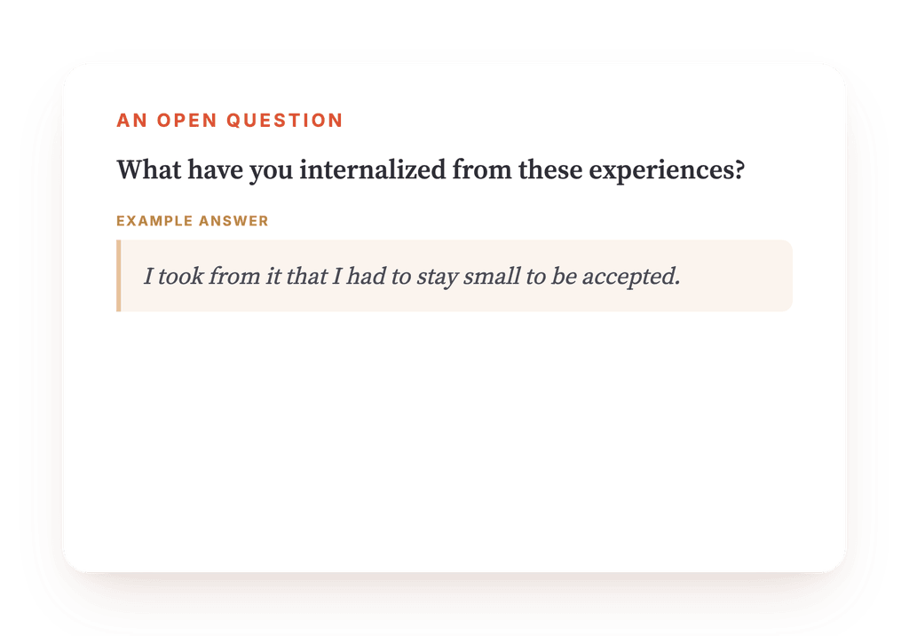 Preview, an excerpt from one step of the program