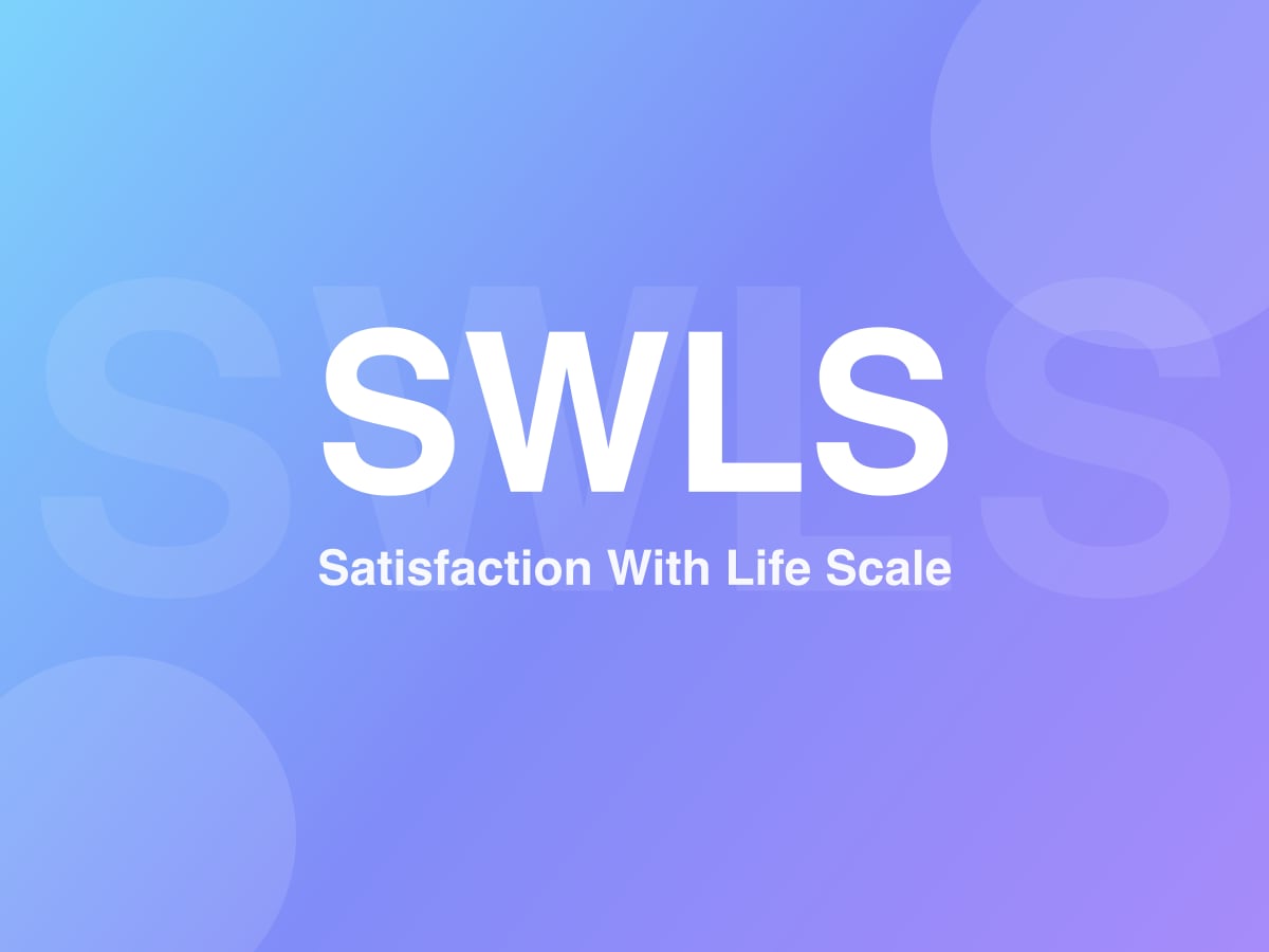 Satisfaction With Life Scale