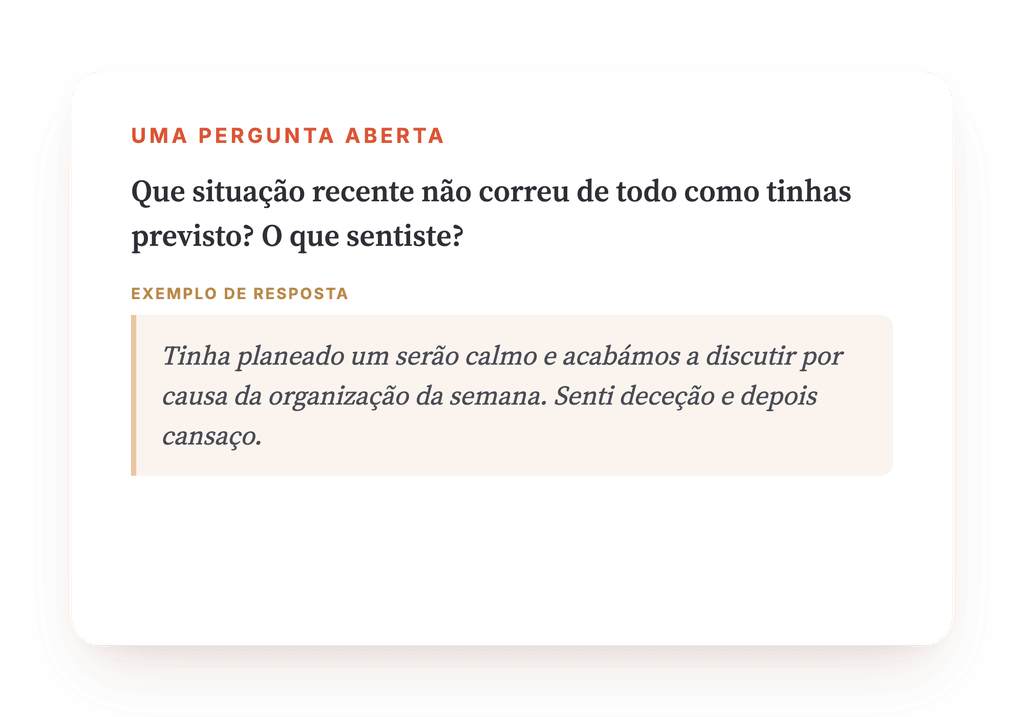 Prévia, um trecho de uma etapa do programa