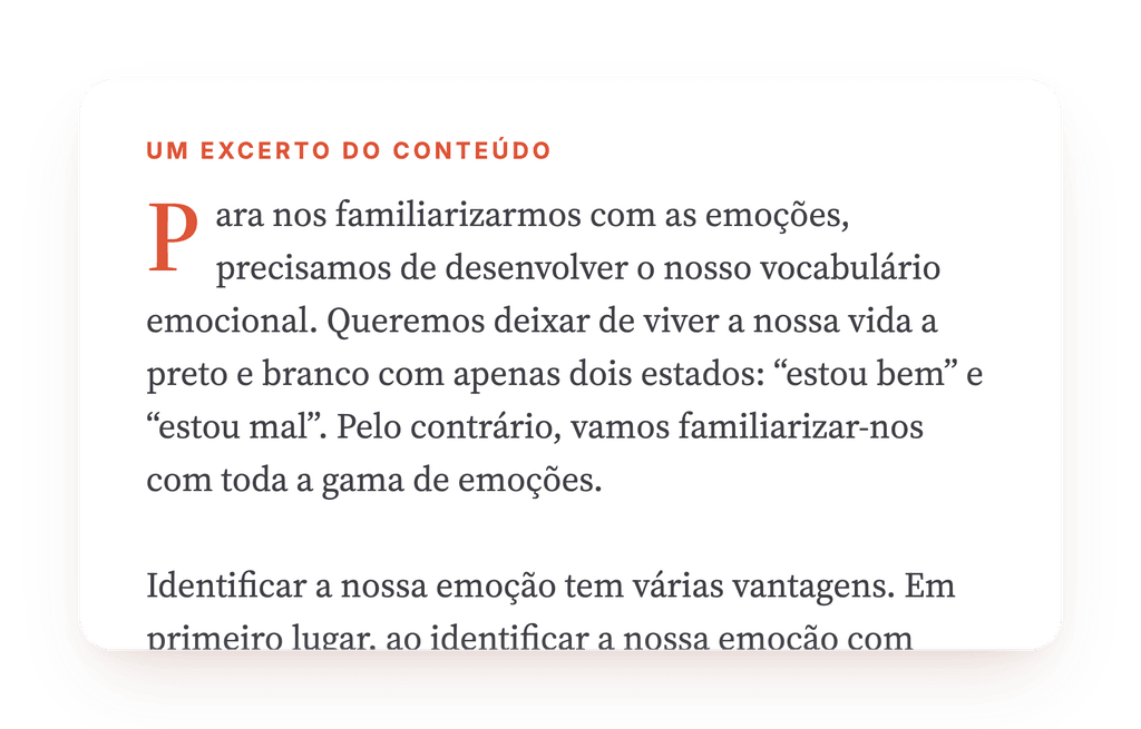 Prévia, um trecho de uma etapa do programa