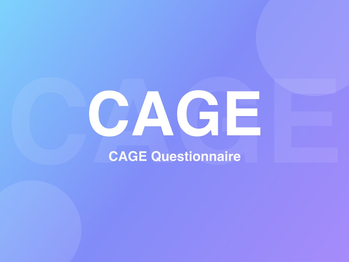 CAGE-Fragebogen