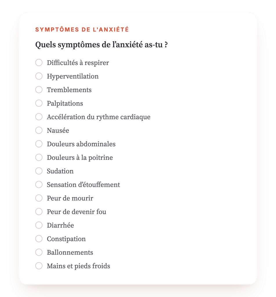 Aperçu, un extrait d'une étape du programme