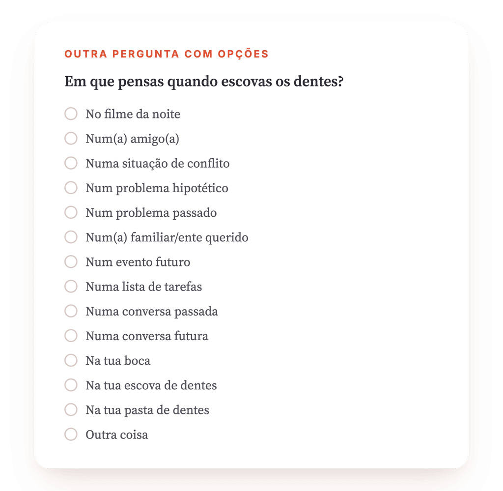 Prévia, um trecho de uma etapa do programa
