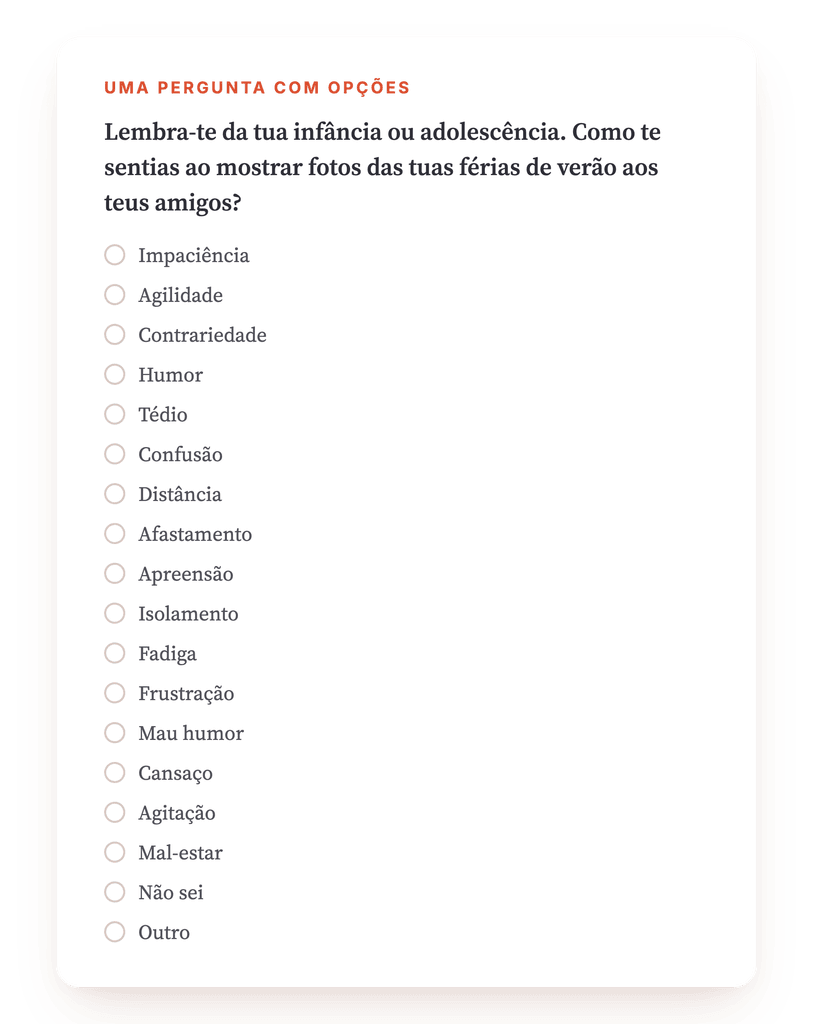 Prévia, um trecho de uma etapa do programa