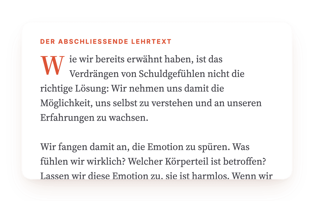 Vorschau, ein Auszug aus einem Schritt des Programms