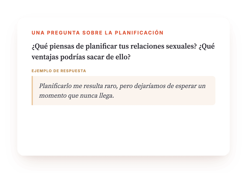 Vista previa, un extracto de una etapa del programa
