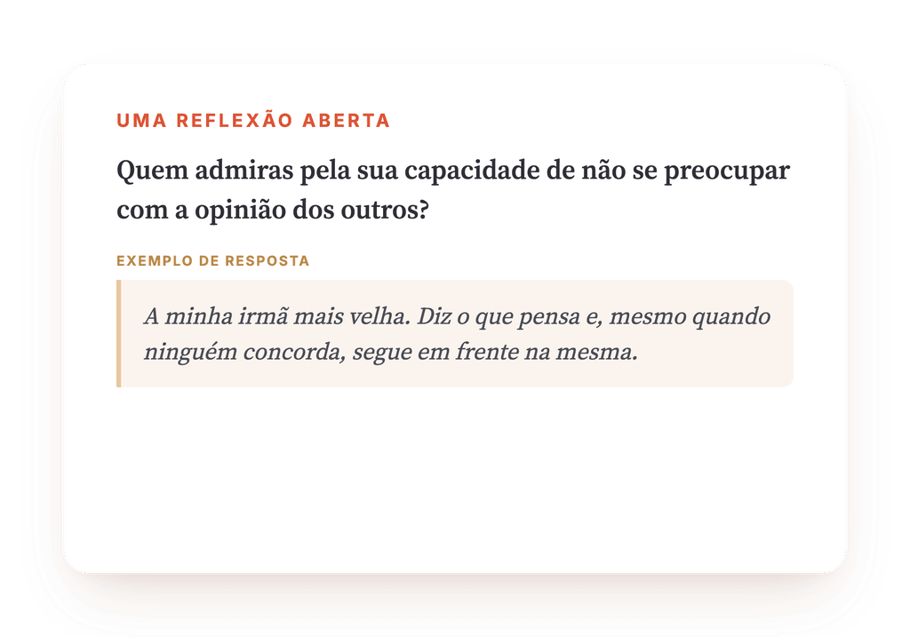 Prévia, um trecho de uma etapa do programa