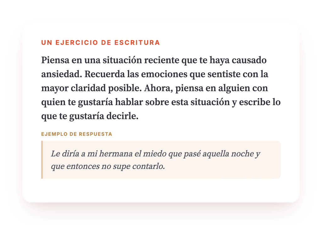 Vista previa, un extracto de una etapa del programa