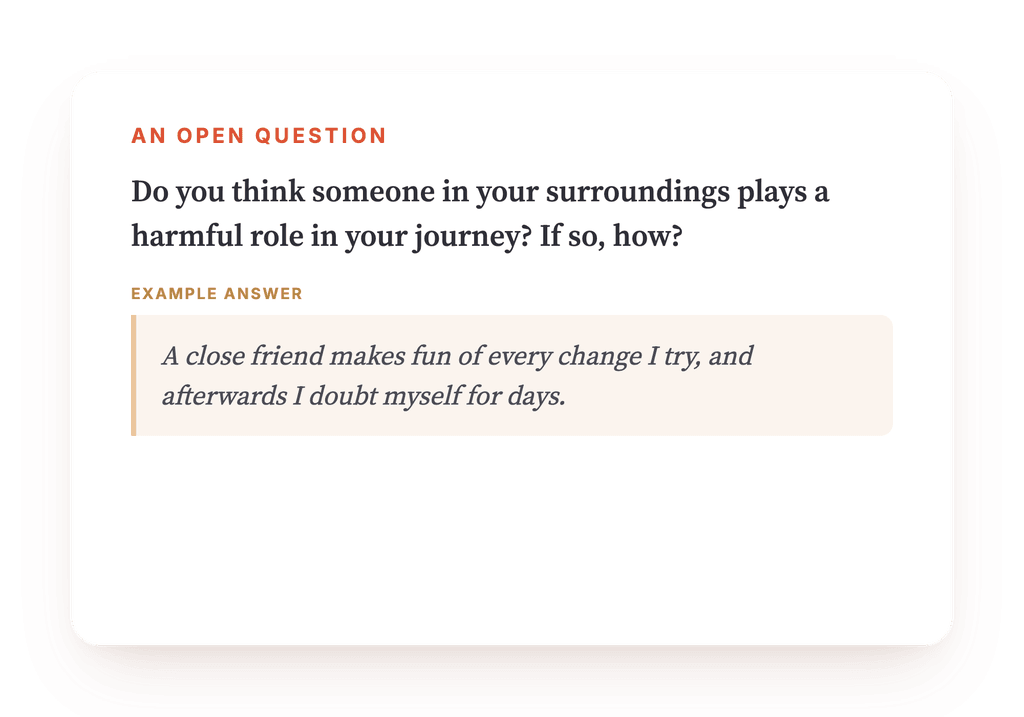 Preview, an excerpt from one step of the program