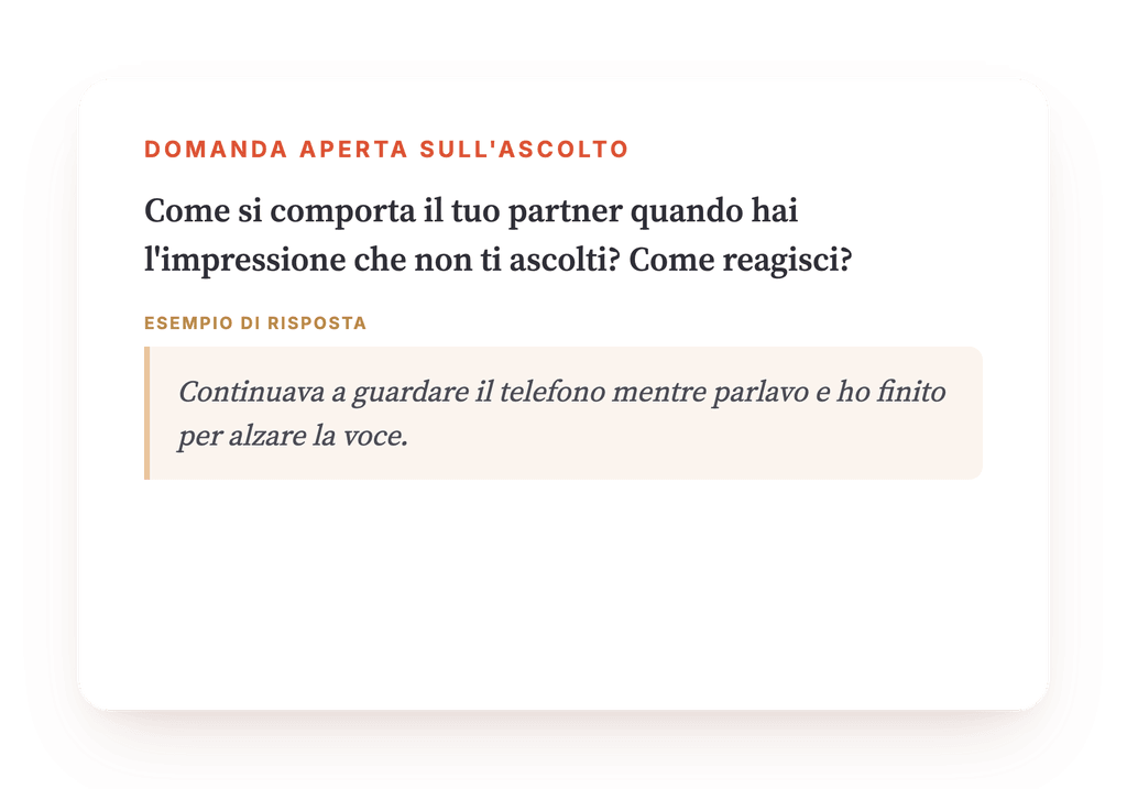Anteprima, un estratto di una fase del programma
