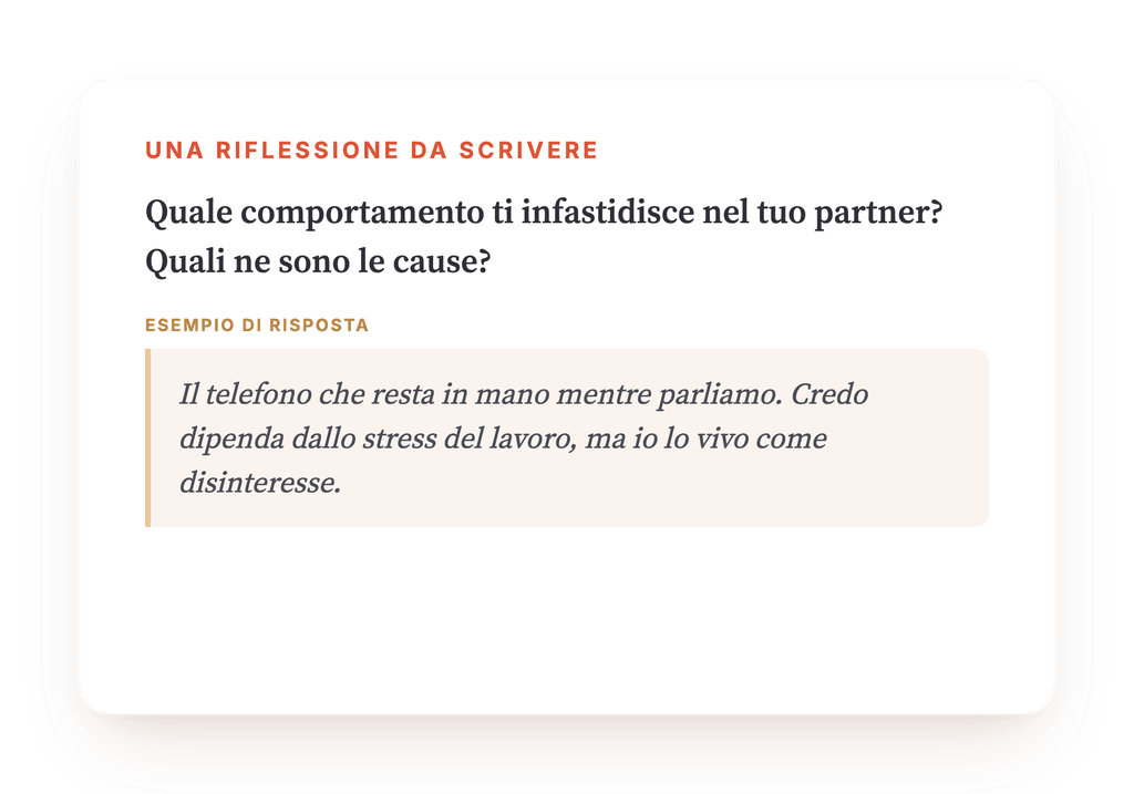 Anteprima, un estratto di una fase del programma