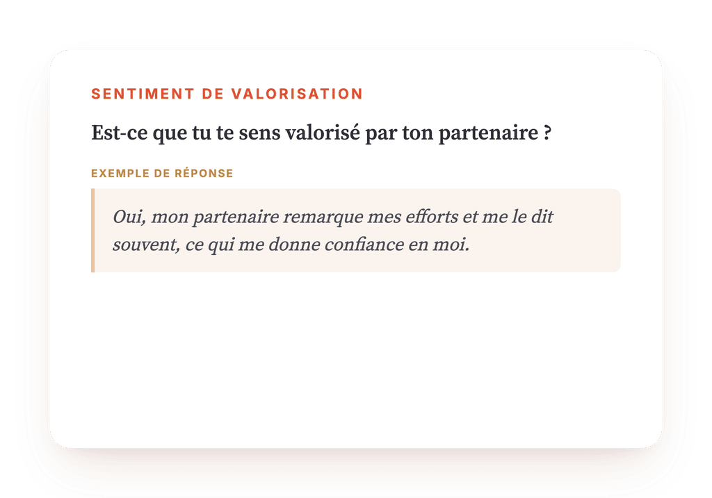 Aperçu, un extrait d'une étape du programme