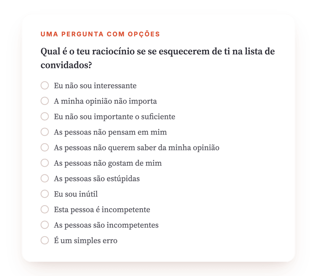 Prévia, um trecho de uma etapa do programa