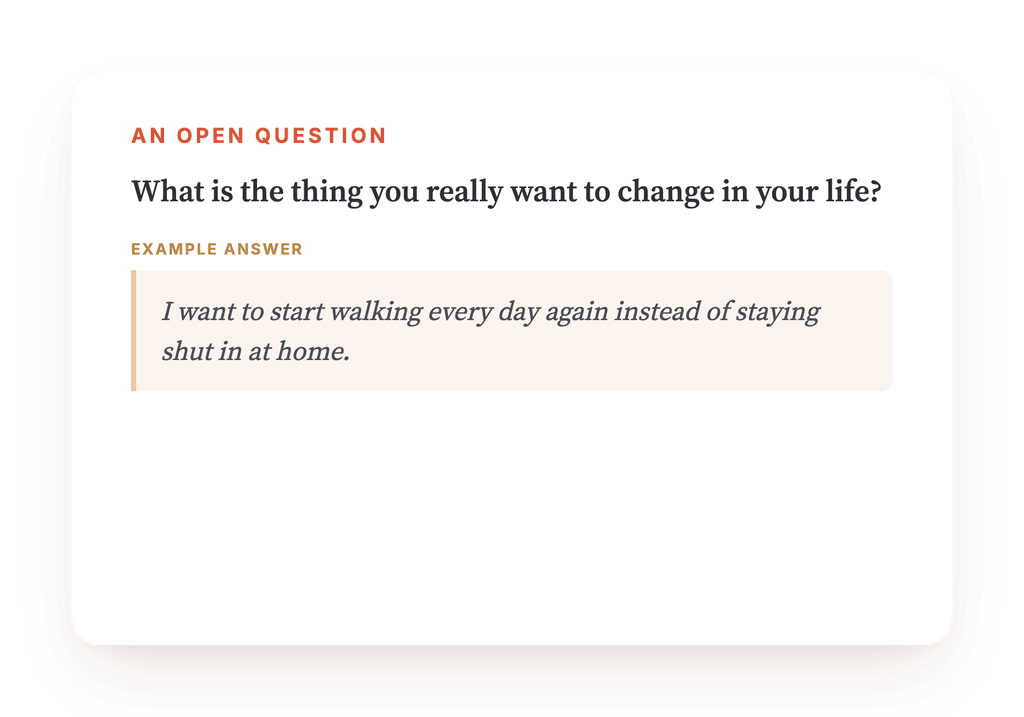 Preview, an excerpt from one step of the program