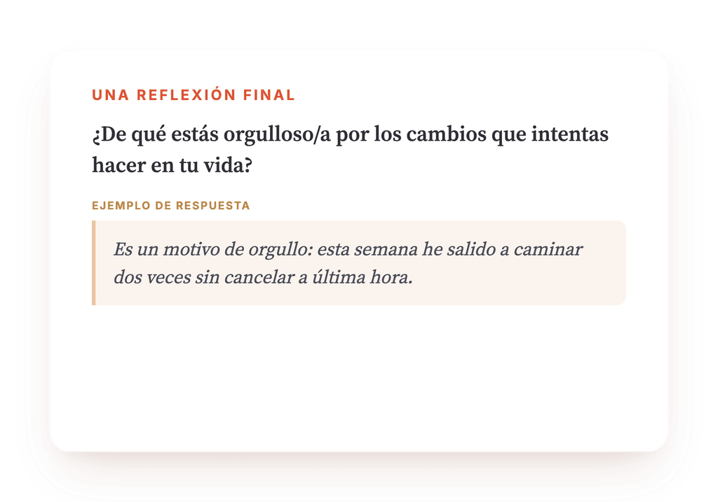Vista previa, un extracto de una etapa del programa