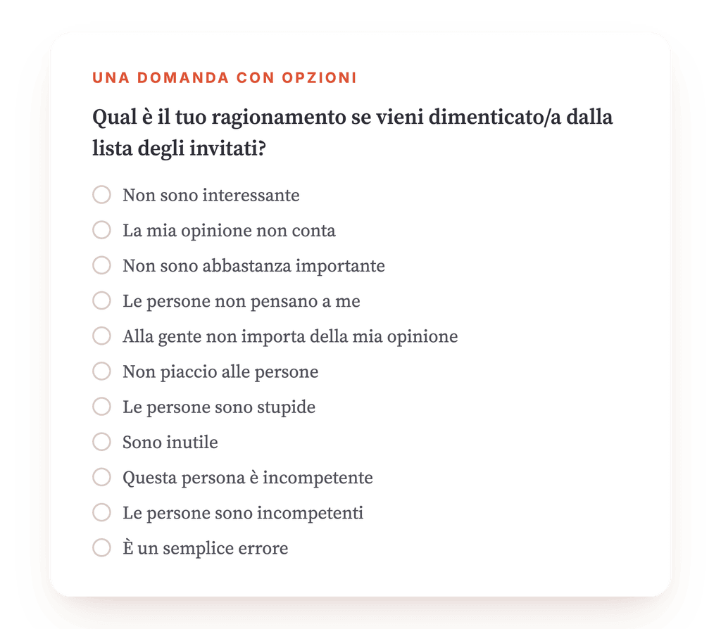 Anteprima, un estratto di una fase del programma