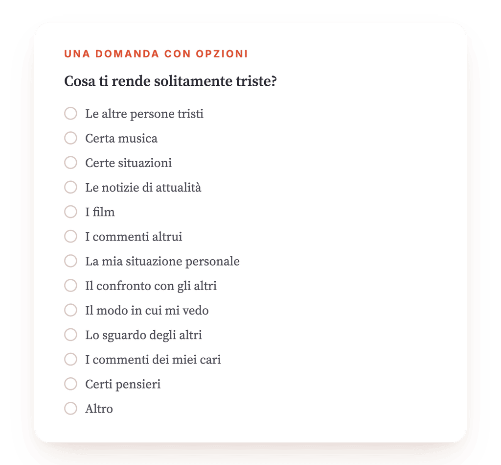 Anteprima, un estratto di una fase del programma