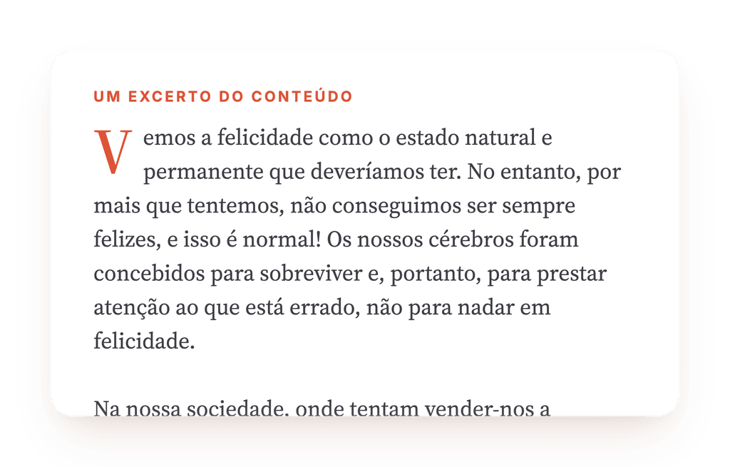 Prévia, um trecho de uma etapa do programa