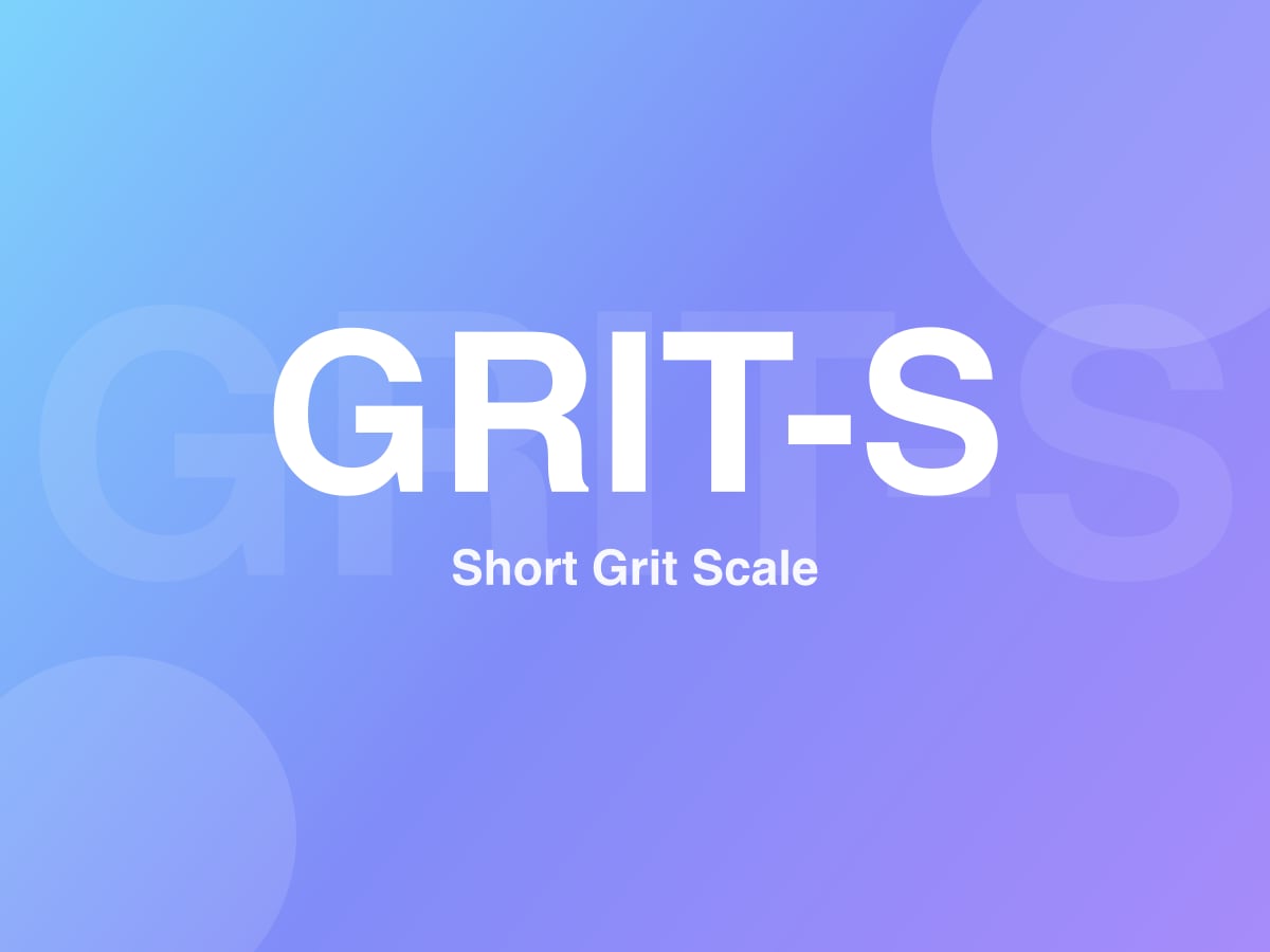 Short Grit Scale