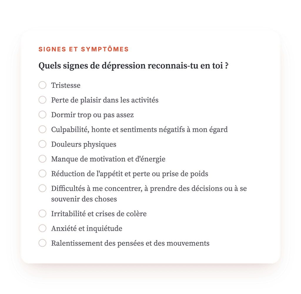 Aperçu, un extrait d'une étape du programme