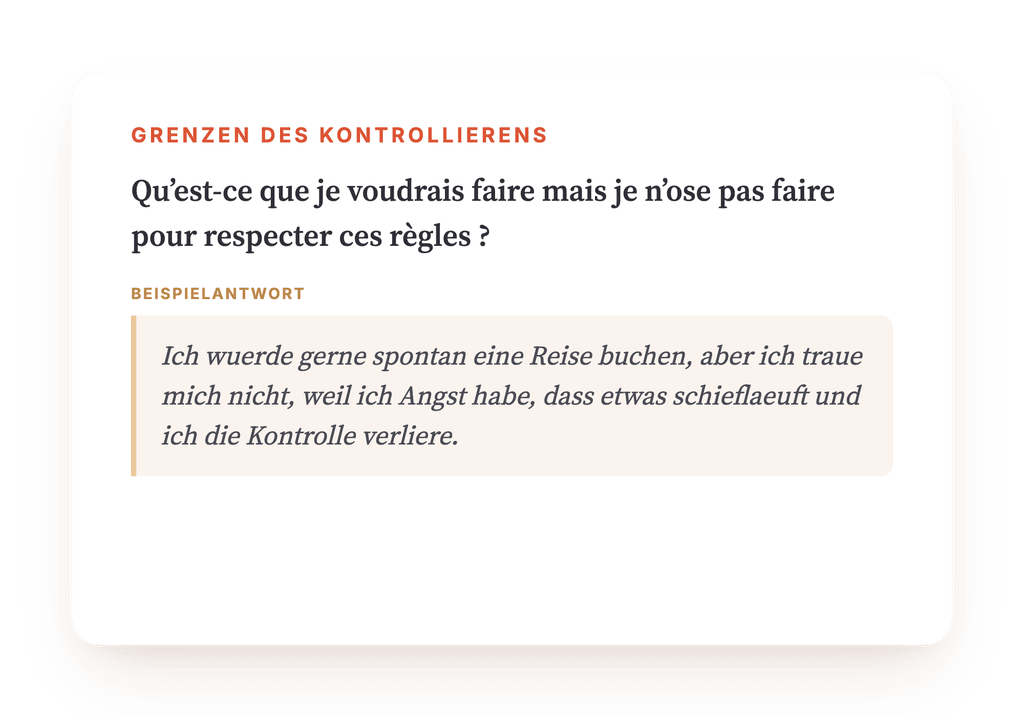 Vorschau, ein Auszug aus einem Schritt des Programms