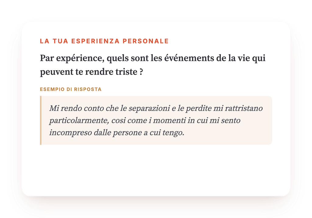 Anteprima, un estratto di una fase del programma