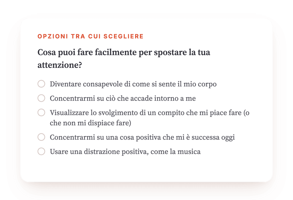 Anteprima, un estratto di una fase del programma