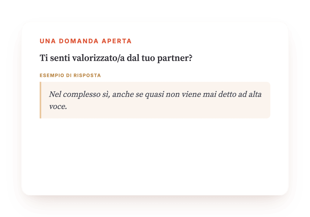 Anteprima, un estratto di una fase del programma
