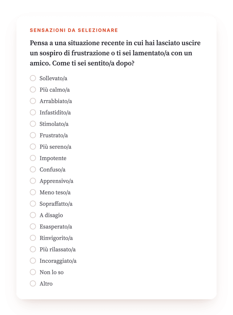 Anteprima, un estratto di una fase del programma