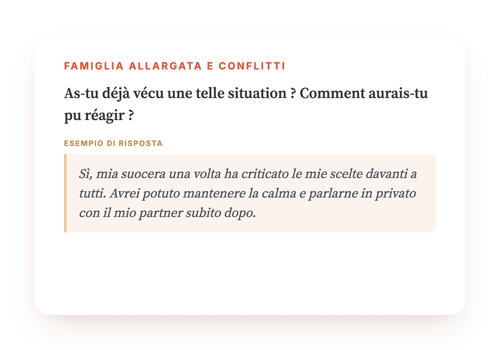 Anteprima, un estratto di una fase del programma
