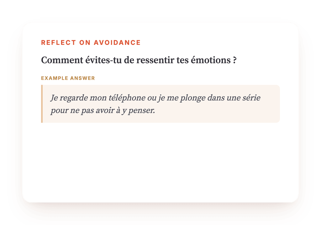 Preview, an excerpt from one step of the program