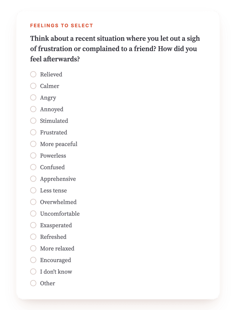 Preview, an excerpt from one step of the program