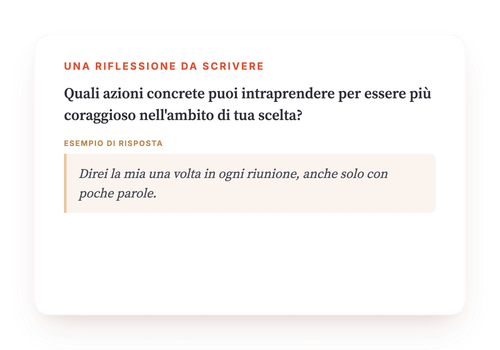 Anteprima, un estratto di una fase del programma