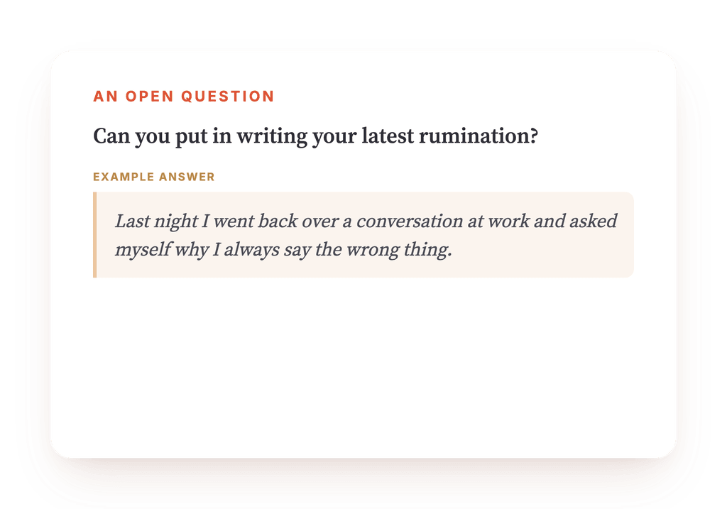 Preview, an excerpt from one step of the program