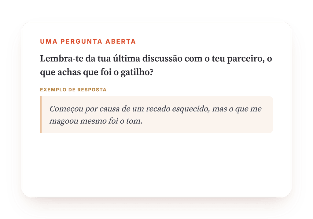 Prévia, um trecho de uma etapa do programa