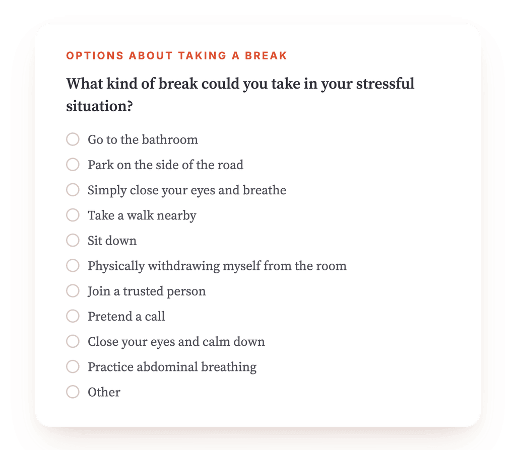 Preview, an excerpt from one step of the program