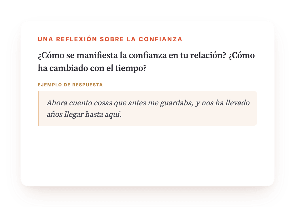 Vista previa, un extracto de una etapa del programa