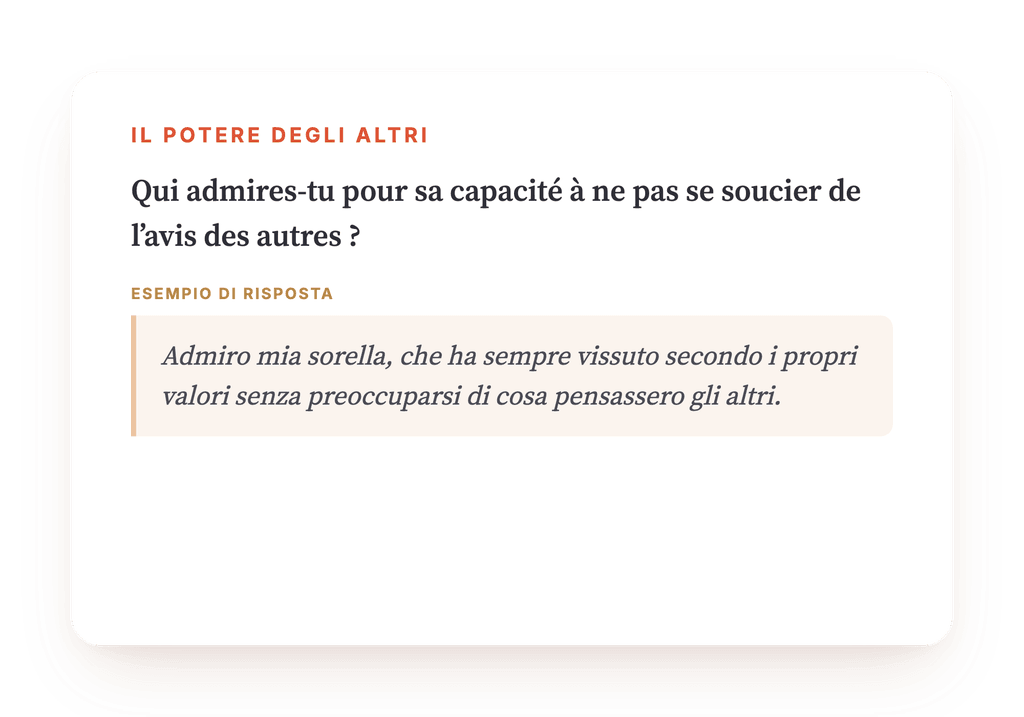 Anteprima, un estratto di una fase del programma
