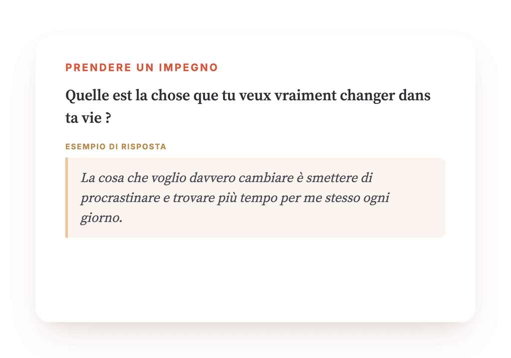 Anteprima, un estratto di una fase del programma