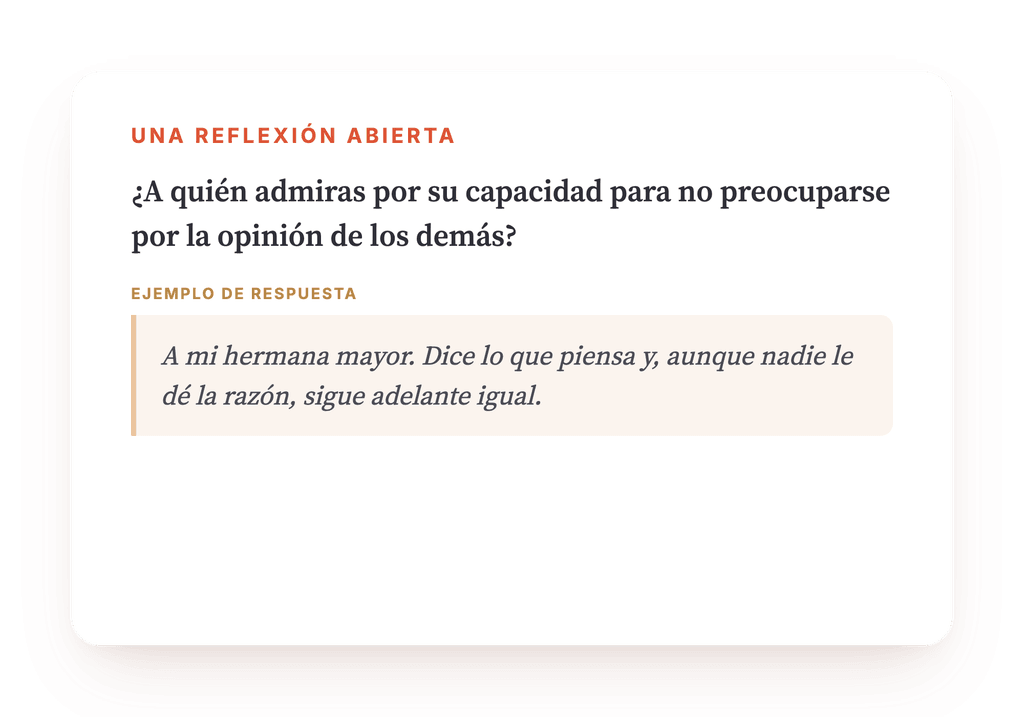 Vista previa, un extracto de una etapa del programa