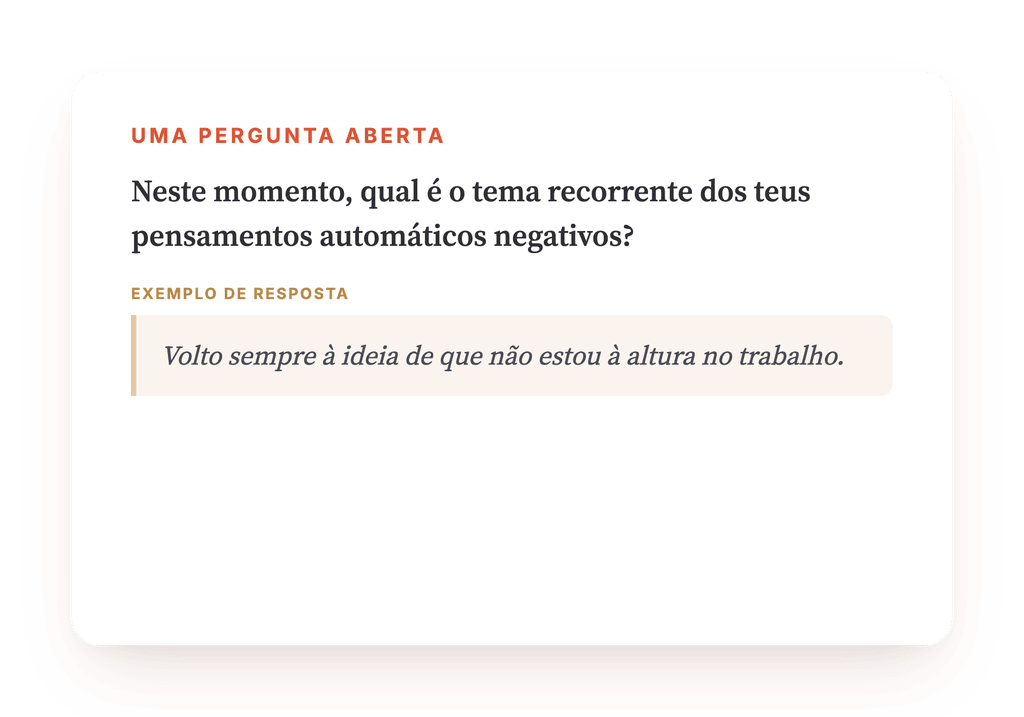 Prévia, um trecho de uma etapa do programa