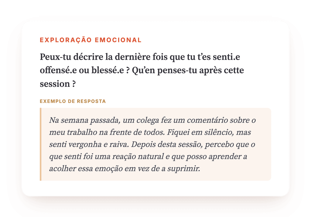 Prévia, um trecho de uma etapa do programa