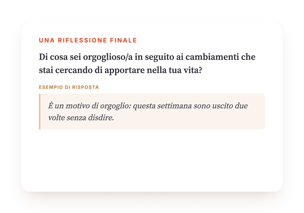 Anteprima, un estratto di una fase del programma