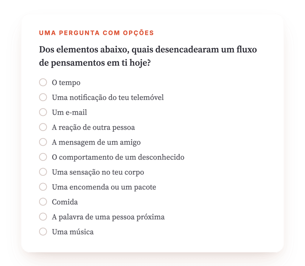 Prévia, um trecho de uma etapa do programa