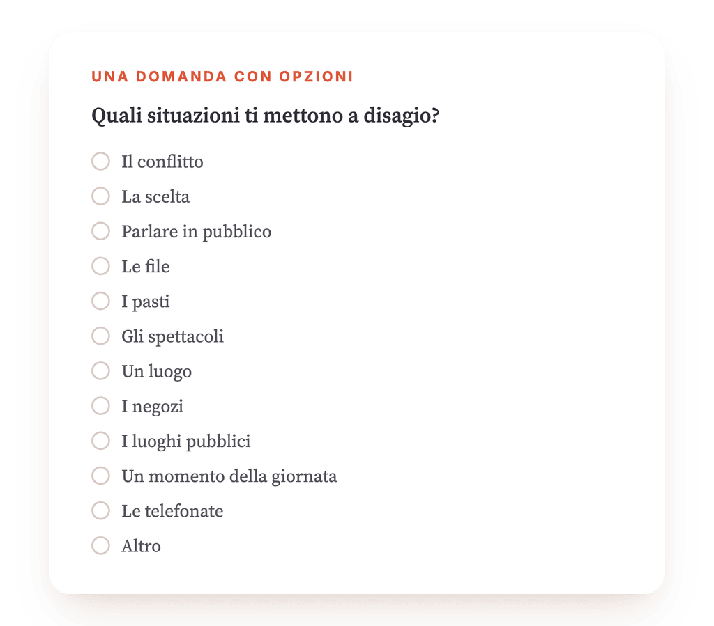 Anteprima, un estratto di una fase del programma