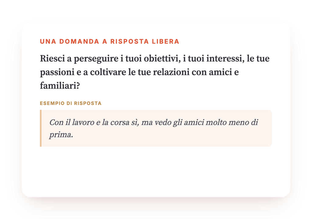 Anteprima, un estratto di una fase del programma