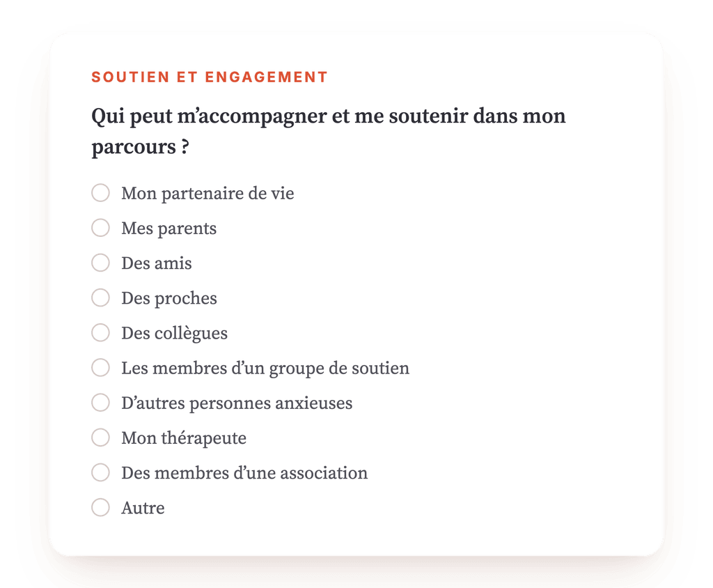 Aperçu, un extrait d'une étape du programme