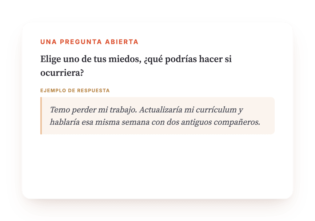 Vista previa, un extracto de una etapa del programa