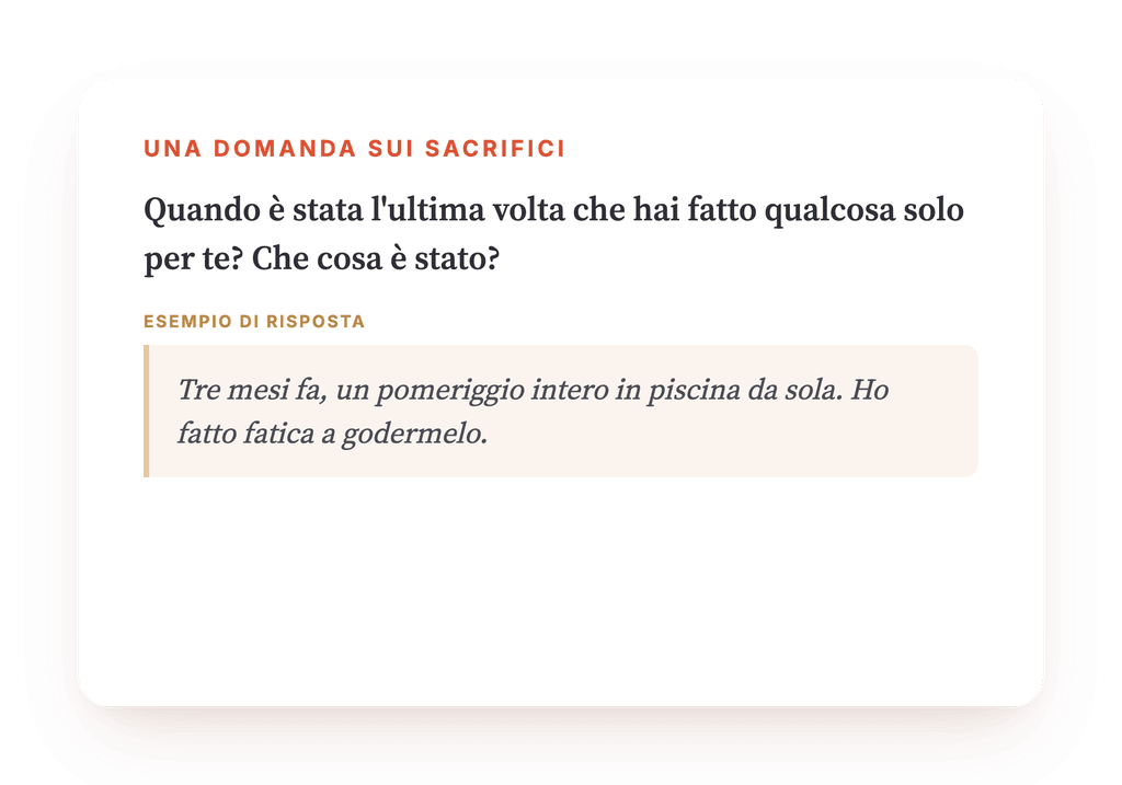 Anteprima, un estratto di una fase del programma